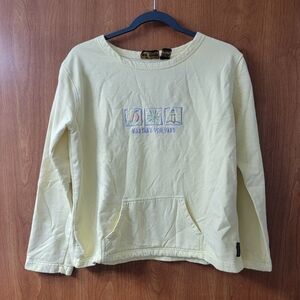 Renegade Club Martha's Vineyard Yellow Sweatshirt Size Medium